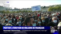 Des dizaines de milliers de Français ont rendu hommage à Samuel Paty