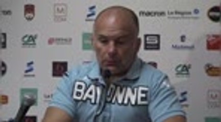 5e j. - Bru : "En colère après la première mi-temps"