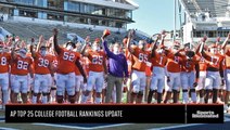 Clemson Remains at Number One in the AP Top 25 College Football Rankings