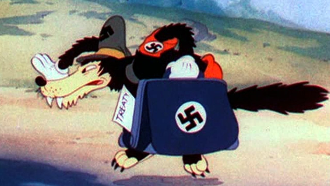 The Thrifty Pigs (1941) - Nazi wolf vs. Patriot pigs