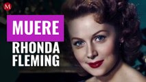 Muere Rhonda Fleming, una de las últimas actrices del Hollywood clásico