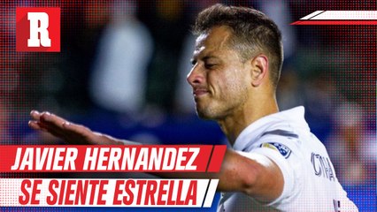 Javier Hernandez con el 'ego' de Cristiano Ronaldo y Messi