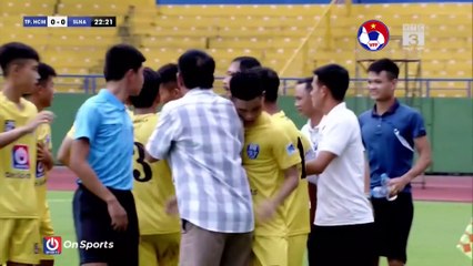 Highlights | U15 TP. Hồ Chí Minh – U15 Sông Lam Nghệ An | Hat-trick của Phan Anh Tài | VFF Channel