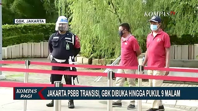 Gelora Bung Karno Dibuka Lagi Hingga Pukul 9 Malam
