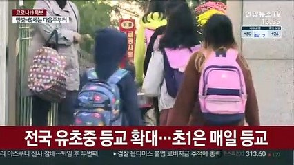 초1 매일 등교…돌봄 우려 해소에 학부모 반색