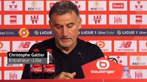 La réaction de Christophe  Galtier  après le carton du LOSC face à Lens