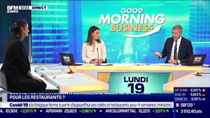 Melvina Sarfati El Grably (Deliveroo France) : Couvre-feu, la livraison à domicile, une bouée de sauvetage pour les restaurants ? - 19/10