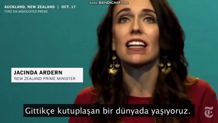 Partisini 26 yıl sonra iktidara taşıyan Jacinde Ardern'in zafer konuşması: Sıradan bir zamanda değiliz!