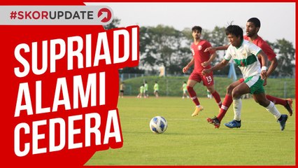 ALAMI CEDERA SAAT UJI COBA, SUPRIADI HARUS ISTIRAHAT LEBIH PANJANG