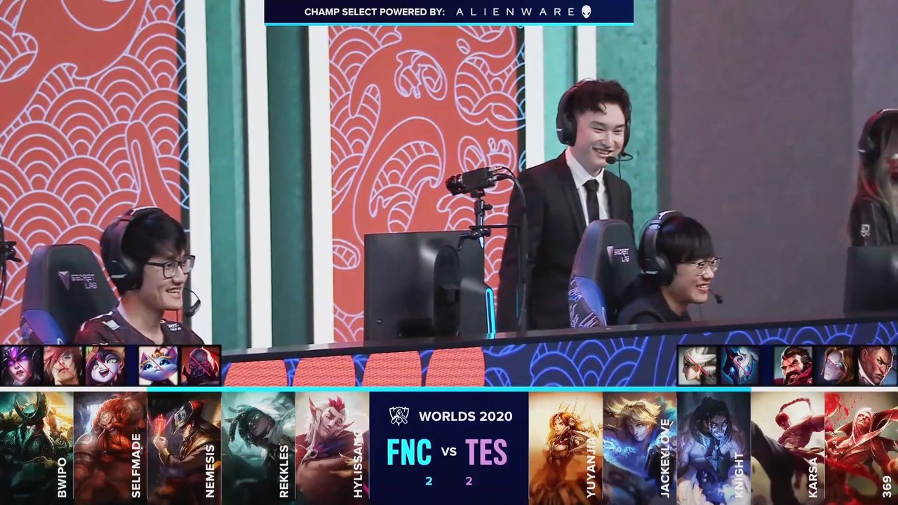 League of Legends Worlds 2020 Quarter-Finals: Top Esports vs Fnatic