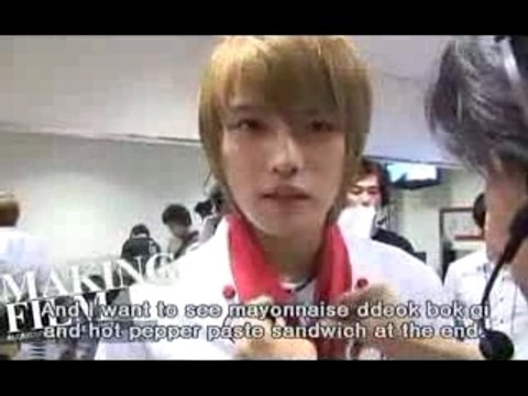 TVXQ variety show - making of