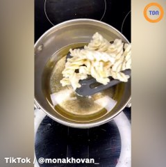 Elle réalise des "chips de pâtes" et fait le buzz sur TikTok
