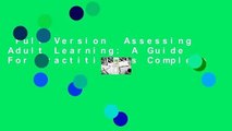 Full Version  Assessing Adult Learning: A Guide For Practitioners Complete