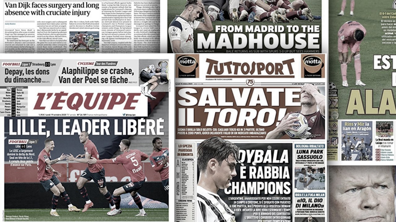 Le coup de pression de Paulo Dybala à la Juventus, le cauchemar de Gareth Bale pour son retour avec Tottenham régale l'Angleterre