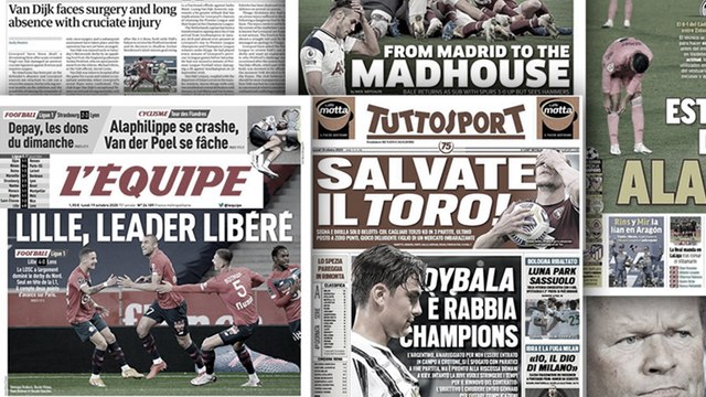 Le coup de pression de Paulo Dybala à la Juventus, le cauchemar de Gareth Bale pour son retour avec Tottenham régale l'Angleterre