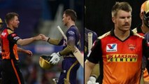 IPL 2020 : David Warner Upset On Sunrisers Hyderabad Super Over Loss | SRH Vs KKR | Oneindia Telugu