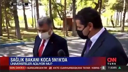Bakan Koca açıkladı: Üniversiteler ne zaman, nasıl açılacak ?