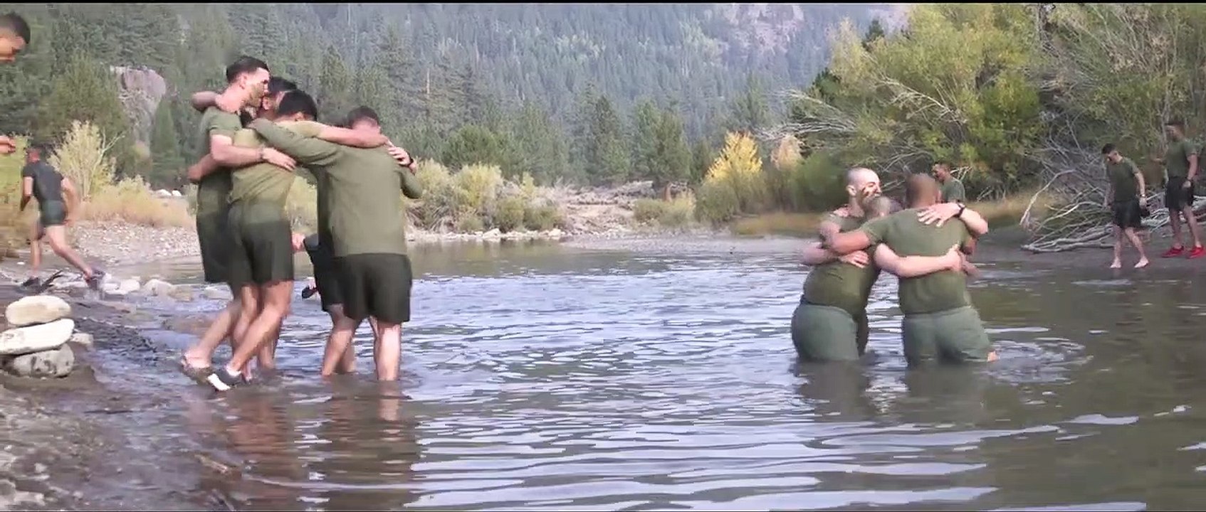 U.S. Marines • Submerge the Cold Waters • Mountain Warfare Training CA  Oct 8 2020