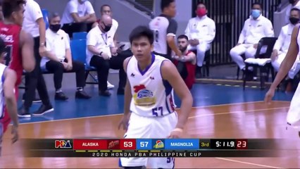 Aris Dionisio Highlights vs Alaska