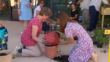 Kate Middleton, una jardineral `real´