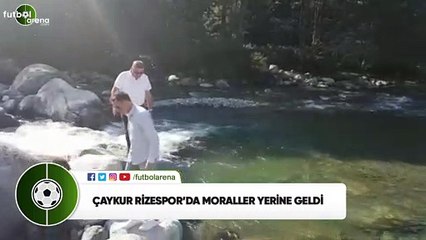 Çaykur Rizespor'da moraller yerine geldi