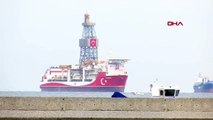 Kanuni sondaj gemisi İstanbul'da