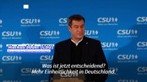 Söder fordert erweiterte Maskenpflicht in ganz Deutschland