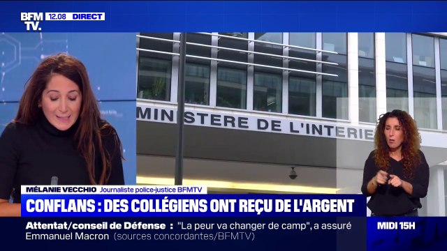 Conflans: un collégien a reçu de l'argent