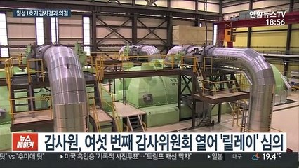 감사원, 월성 1호기 감사결과 의결…내일 발표