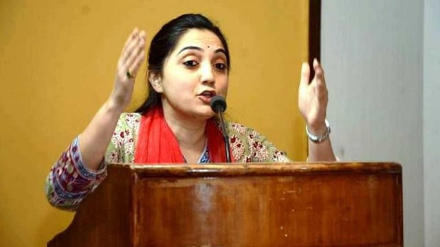 Will slap him if someone calls me item- BJP's Nupur Sharma