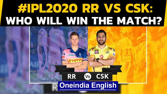 IPL 2020: RR Vs CSK: AS THE TWO TEAMS LOCK HORNS, WHO WILL WIN THE MATCH TODAY? | Oneindia News