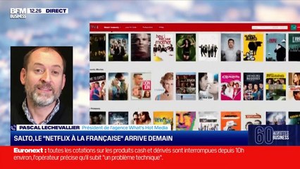 Pascal Lechevallier (What's Hot Media) : Salto, le "Netflix à la française" arrive demain - 19/10