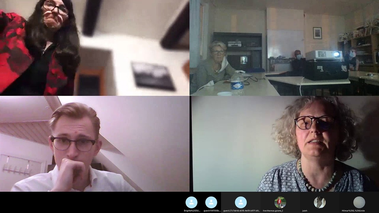 20201015 Videokonferenz Diskussion