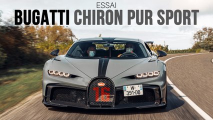Essai Bugatti Chiron Pur Sport (2020)