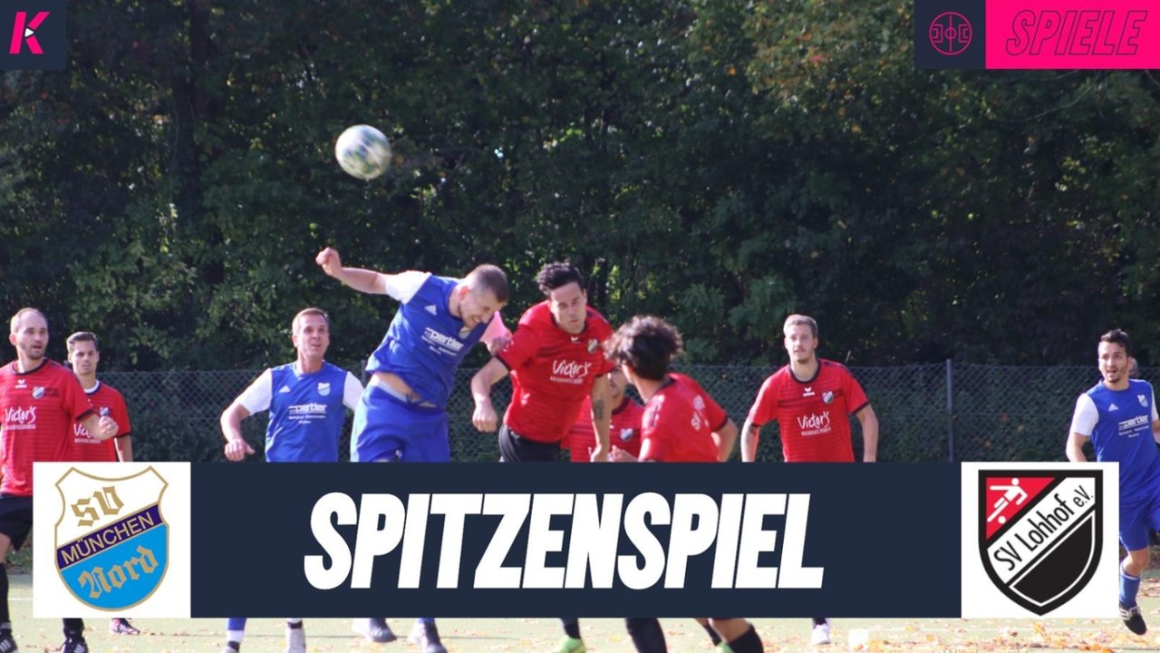 Umkämpftes Spitzenspiel | SV Nord Lerchenau - SV Lohhof (Kreisliga 1)
