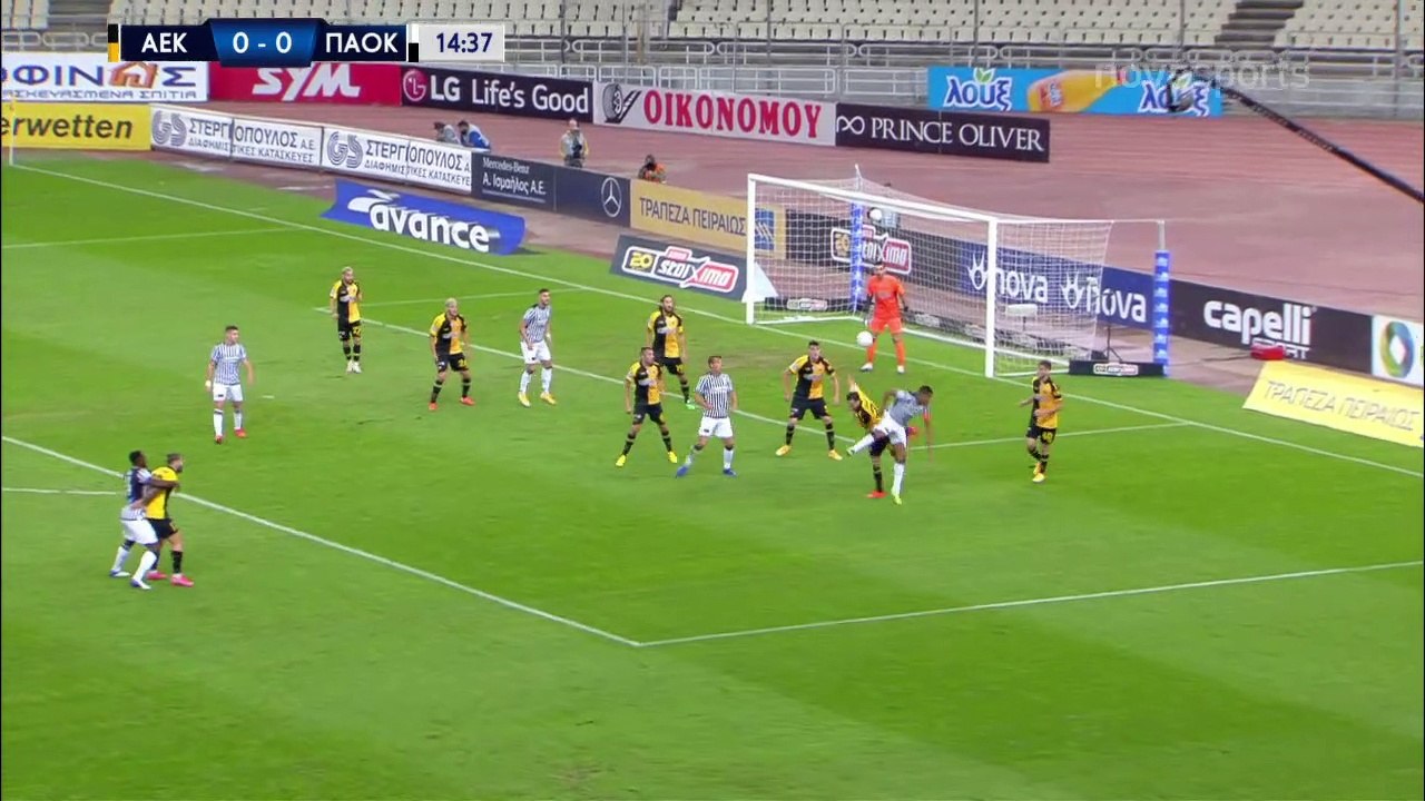 ΑΕΚ-ΠΑΟΚ  1-1  (HL)  18.10.2020 5η αγωνιστική της Super League