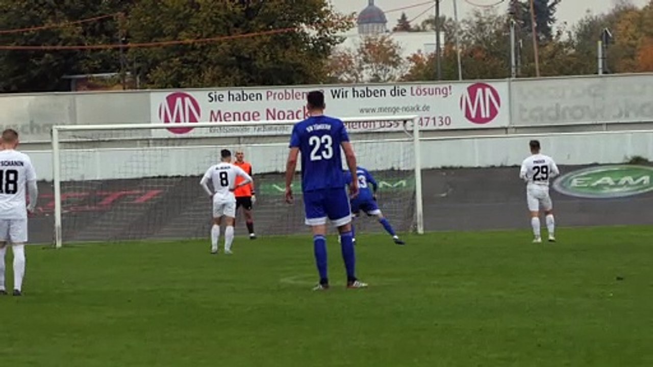 Das 3:4 in der Nachspielzeit für Tündern gegen die SVG