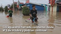 Fuertes inundaciones impactan varias partes de Camboya