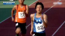 [스포츠 영상] 최명진, 초등부 100m '11초67' 신기록