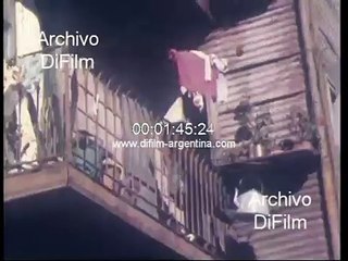 Imagenes barrio de La Boca - Calle Caminito - Vuelta de Rocha 1980