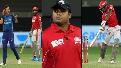 IPL 2020,MI vs KXIP: Umpire Nitin Menon Trolled By Fans Bcz Of His Poor Umpiring | Oneindia Telugu