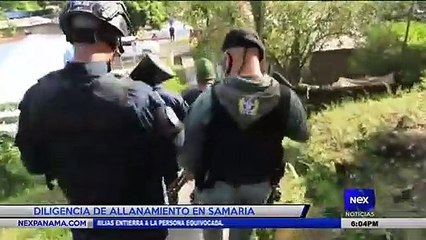 Diligencia de allanamiento en Samaria - Nex Noticias