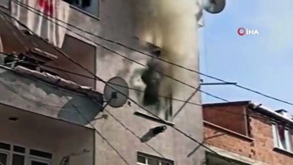 Prizde unutulan şarj aleti yangın çıkardı! Hayatından olacaktı