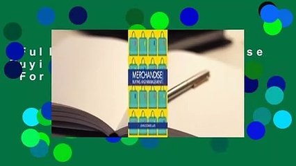 Full version  Merchandise Buying and Management  For Kindle