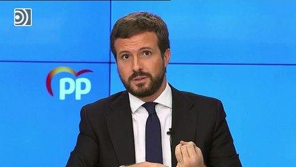 Casado menosprecia la moción de Vox: "No importa a nadie"