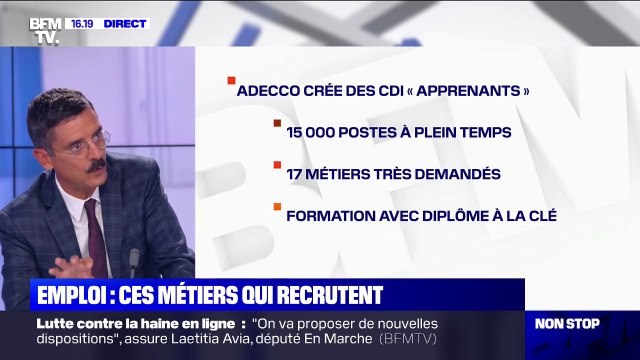 Emploi: ces métiers qui recrutent