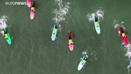 Covid-19: boom di surfisti in Danimarca