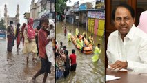 #HyderabadRains : CM KCR Announces Rs 550 Crore Package For Flood Relief Operations