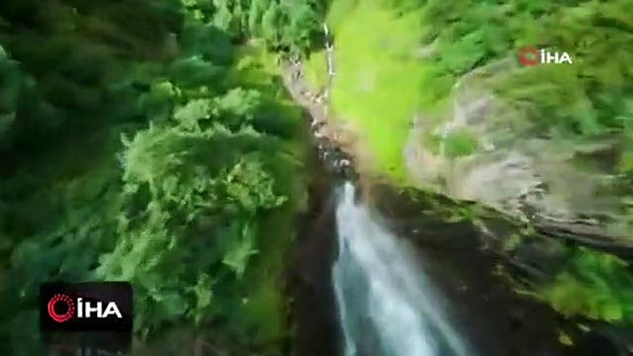 Karadeniz'i hiç havadan böyle izlediniz mi? İşte doğa harikası bölgemiz