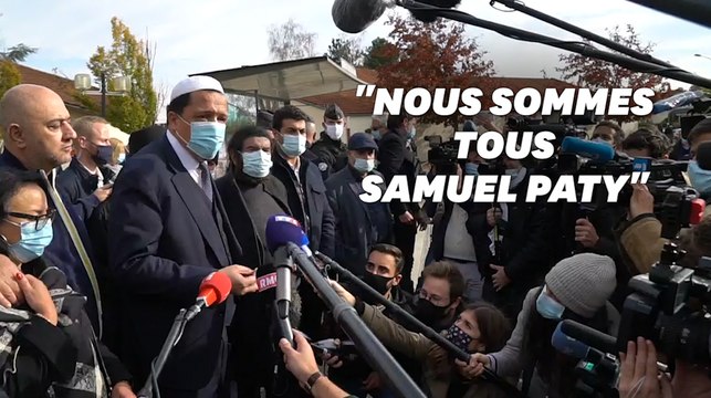 À Conflans, les imams appellent les mosquées à prier pour Samuel Paty